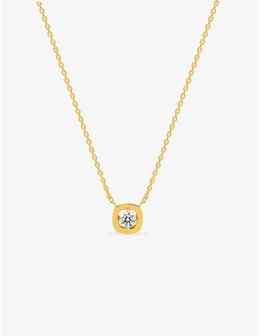 Collier Glamour en plaqué or