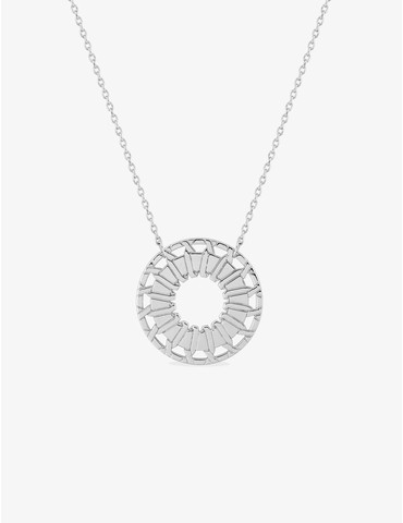 Collier Graphique en argent