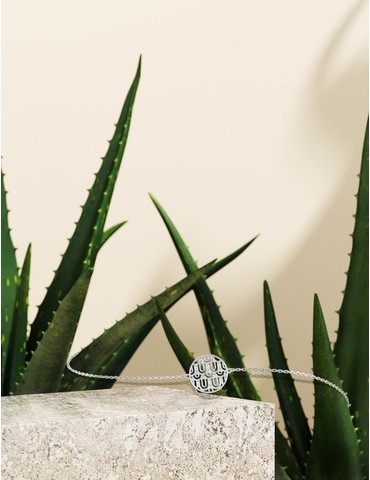Bracelet Glamour en argent