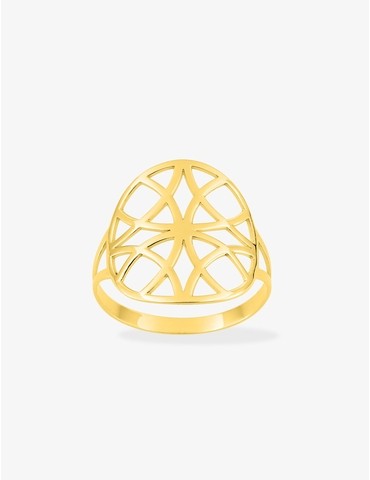Bague motif fantaisie...