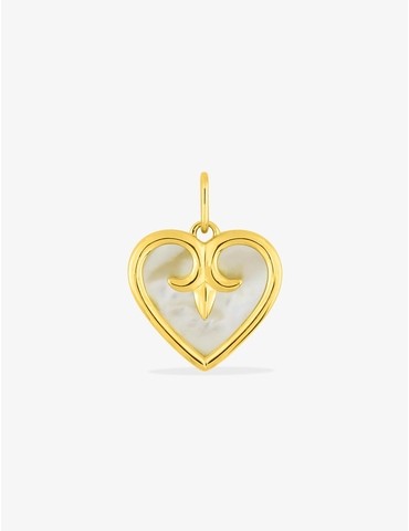Pendentif cœur fantaisie or...