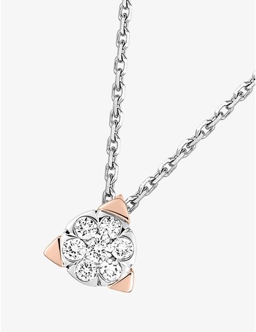 Collier triangle or 750‰...