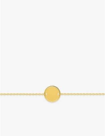 Bracelet en plaqué or,...
