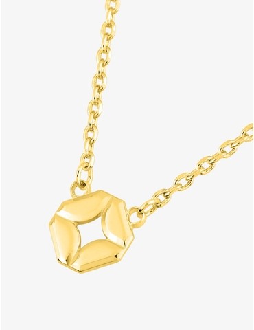 Collier plaqué or pendentif...