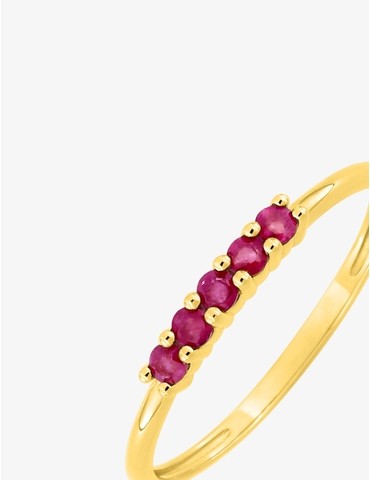 Bague or 375 ‰ jaune avec...