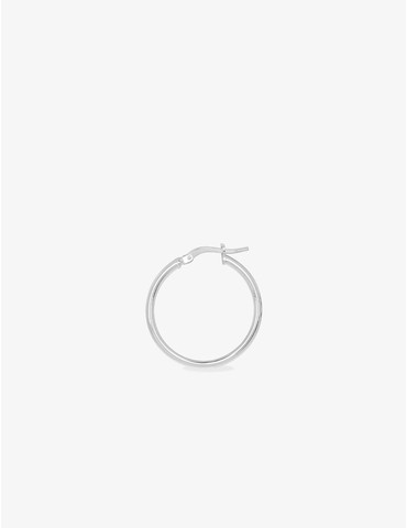 Créoles tube 2 mm argent...