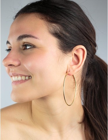 Boucles d'oreilles créoles...