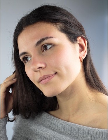 Boucles d'oreilles créoles...
