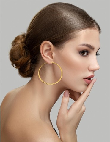 Boucles d'oreilles créoles...