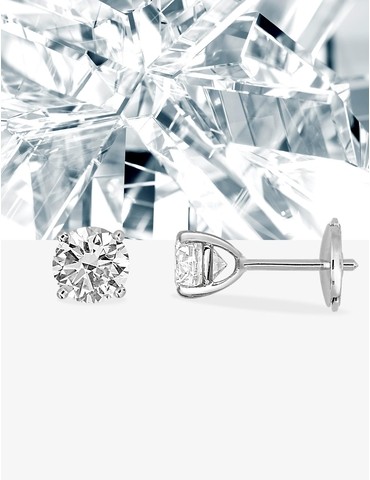 Boucles d'oreilles clous en...
