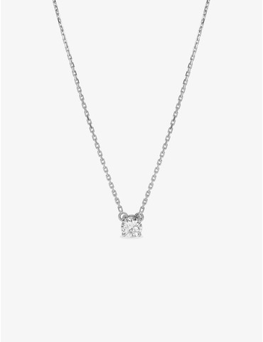Collier solitaire en or...
