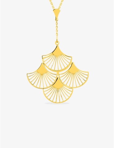 Collier Art déco or jaune...