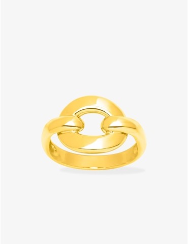 Bague tout métal or 750 ‰...