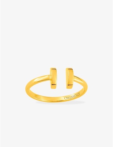 Bague or jaune 750‰...