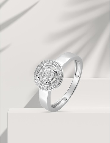 Bague solitaire fantaisie...