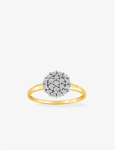 Bague solitaire chou or...