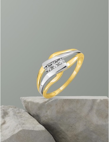 Bague Trilogie or jaune...