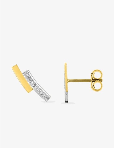 Boucles d'oreilles or 375‰...
