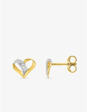 Boucles d'oreilles or 375‰...