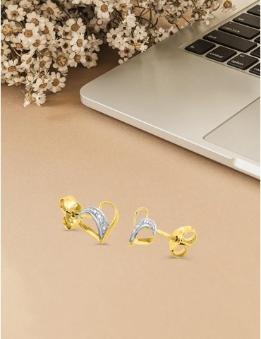Boucles d'oreilles or 375‰...