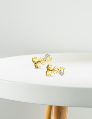 Boucles d'oreilles Infini...