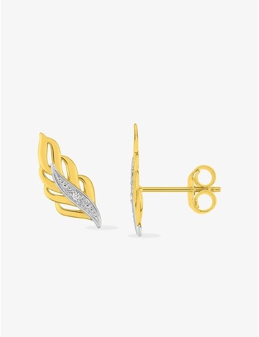 Boucles d'oreilles feuilles...