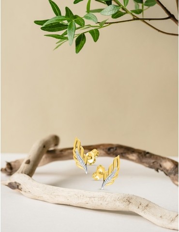 Boucles d'oreilles feuilles...