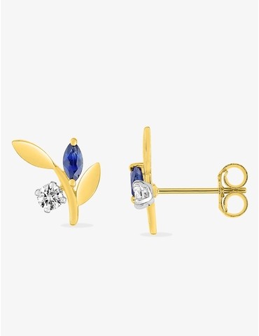 Boucles d'oreilles fleurs...