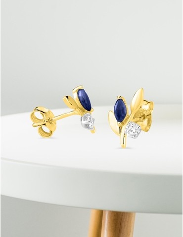 Boucles d'oreilles fleurs...