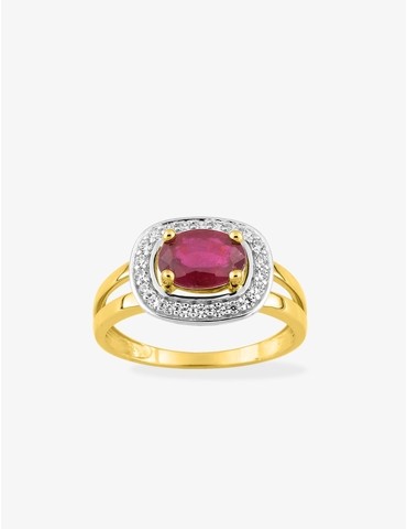 Bague double anneau or...