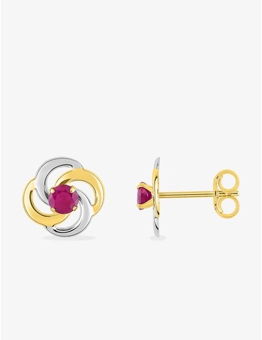 Boucles d'oreilles rosaces...