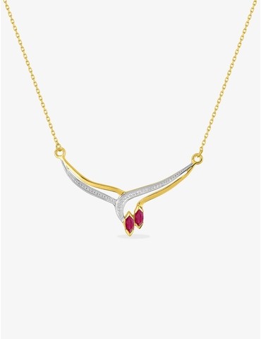 Collier fantaisie or 375‰,...