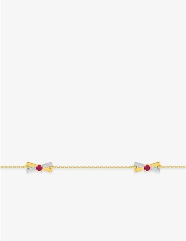 Bracelet triple croix or...