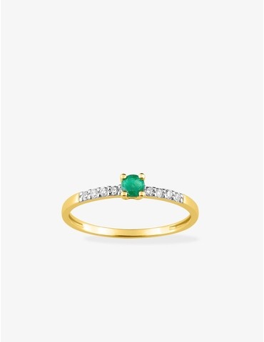 Bague or jaune 375‰,...