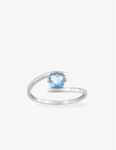 Bague classique or blanc...
