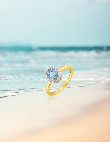 Bague princesse or jaune...