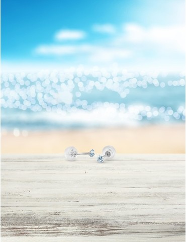 Boucles d'oreilles clous or...