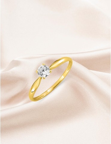Bague solitaire 4 griffes...