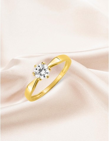 Bague solitaire 6 griffes...