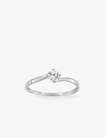 Bague solitaire 4 griffes...
