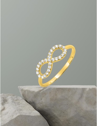 Bague fantaisie or jaune...