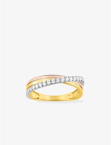 Bague fantaisie 3 ors 375‰...