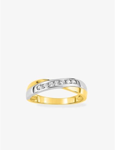 Bague fantaisie or jaune...