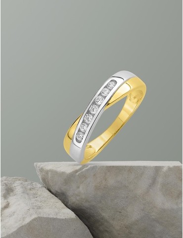 Bague fantaisie or jaune...
