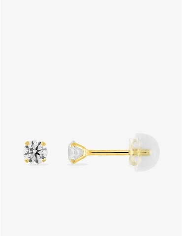 Boucles d'oreilles or jaune...