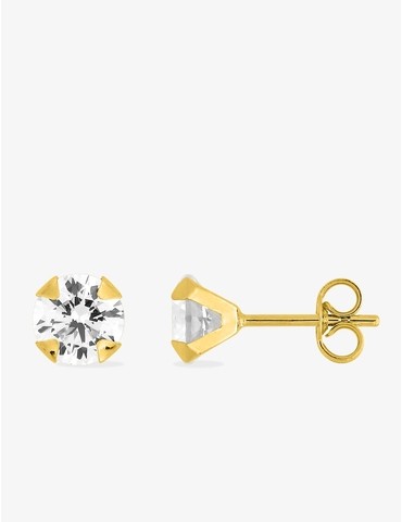 Boucles d'oreilles or jaune...
