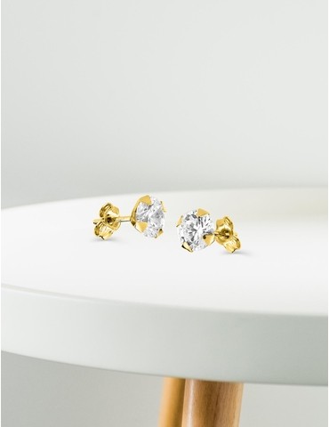 Boucles d'oreilles or jaune...