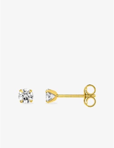 Boucles d'oreilles or jaune...