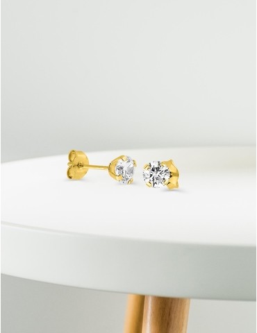 Boucles d'oreilles or jaune...