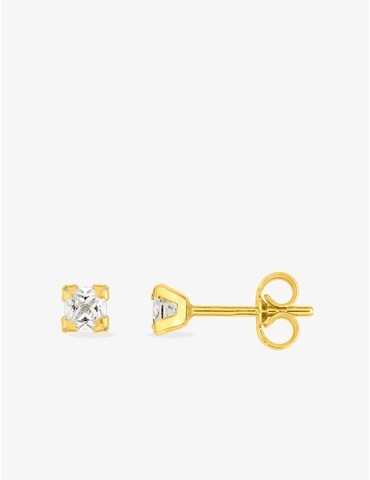 Boucles d'oreilles or jaune...